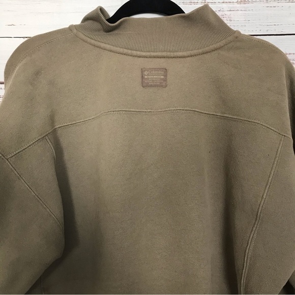 Columbia Full zip fleece size men’s large popover jacket - Picture 4 of 6